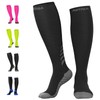 Awenia Compression Stockings, Black-2Pack