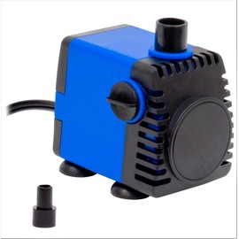 JAJALE 158 GPH Submersible Water Pump - Adjustable Quite Aquariums, Fountains, Hydroponics, and Pond Pump, 3.11ft Lift, 12W