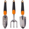 Fiskars Fiskars 384490-1001 Ergo Garden Tool Set, Regular Package, Black/Orange