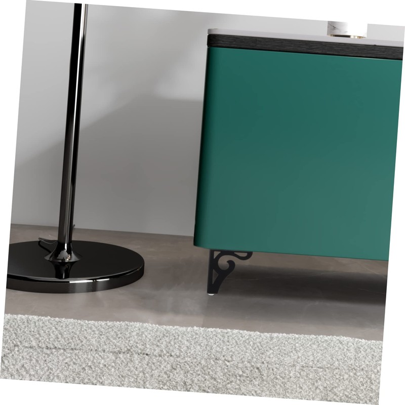 KONTONTY 4 Pcs Iron Sofa Support Legs Strong Cabinet Legs