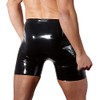 LATE X Herren-Latex-Hose, Schwarz, groß