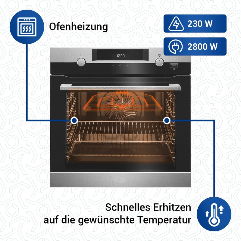 VIOKS Heating Element Heating Replacement for Bosch 00470845 Top Heat