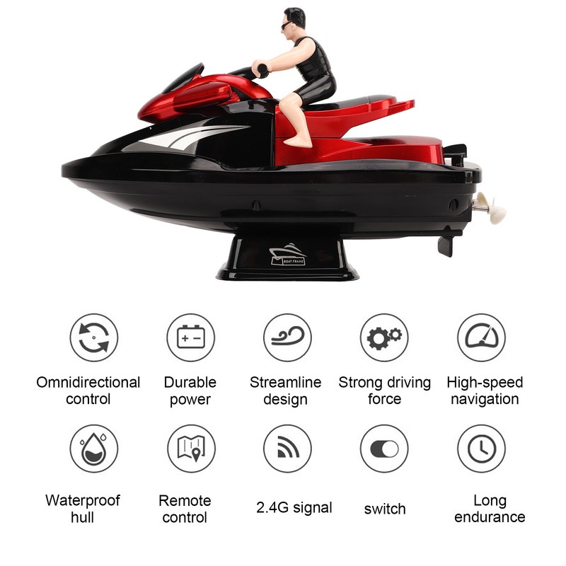 RC Boat Remote Control Boat for Pools Lakes Fast RC