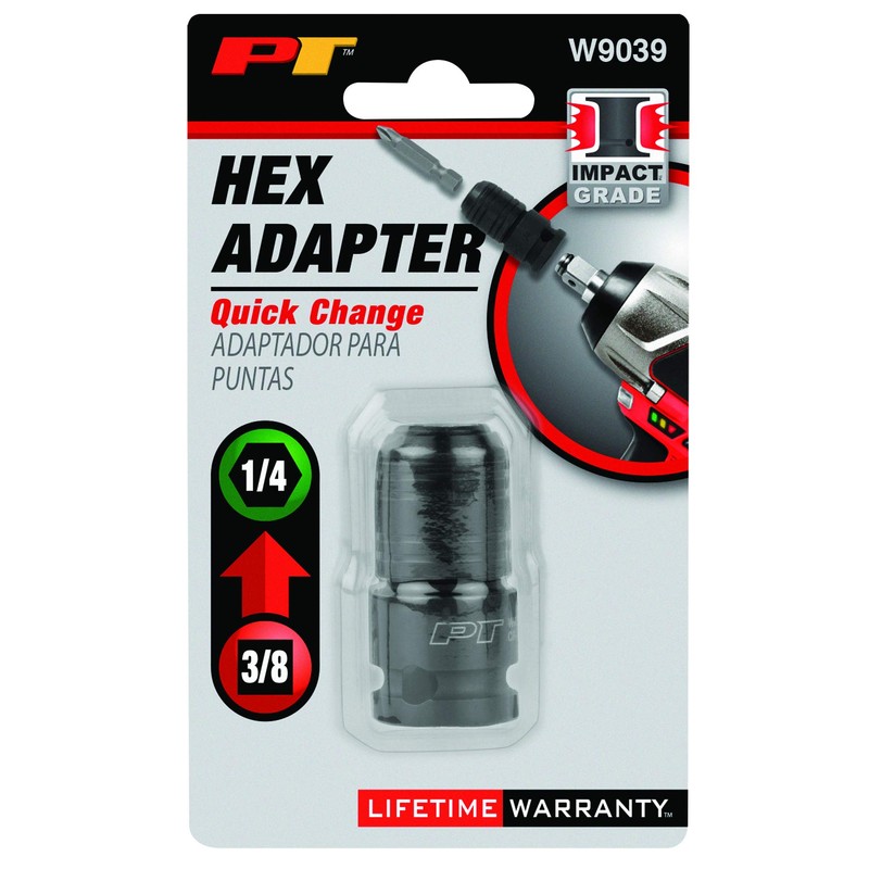Performance Tool W9039 Heavy-Duty Chrome Molybdenum Steel 3/8-Inch Square Drive
