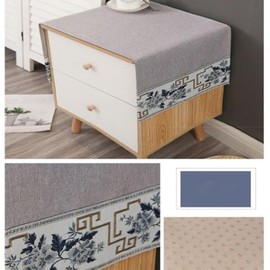 YUZHANGHE End Table Cover Nightstand Cover Table Cover Bedside Tablecloth Side Table Cover Bedside Table Cover Bedside Table Cloth(15.7 * 39.4 inches) ﻿