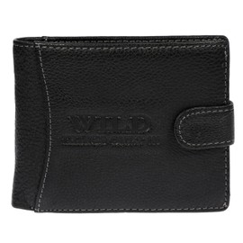 Riegel Men's Leather Wallet Black 39 EU Black