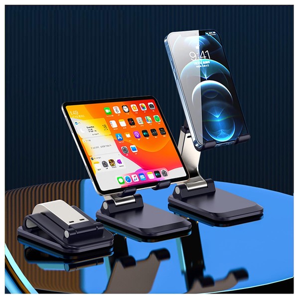 Smartphone Stand for Desk - Height Adjustable Phone Stand Tablet