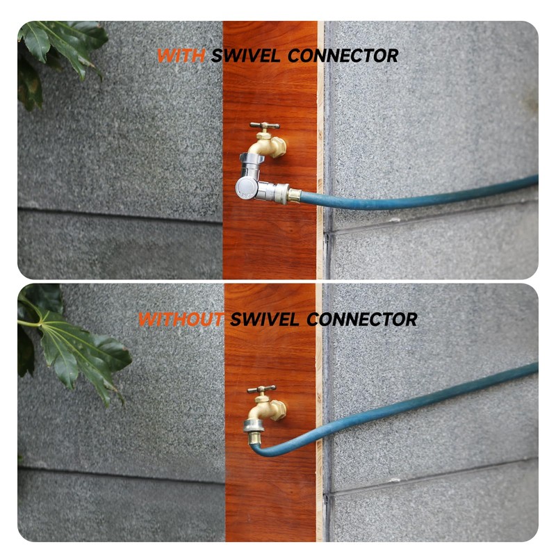 Roastove Adjustable 180° & 360° Metal Swivel Connector