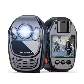 CAMMHD 1440P HD Body Cam with Audio and Video 12-Hour Recording Body Cam Infrared Night Vision Portable Body Camera with Extended Memory Design for Safety (Card Not Included)