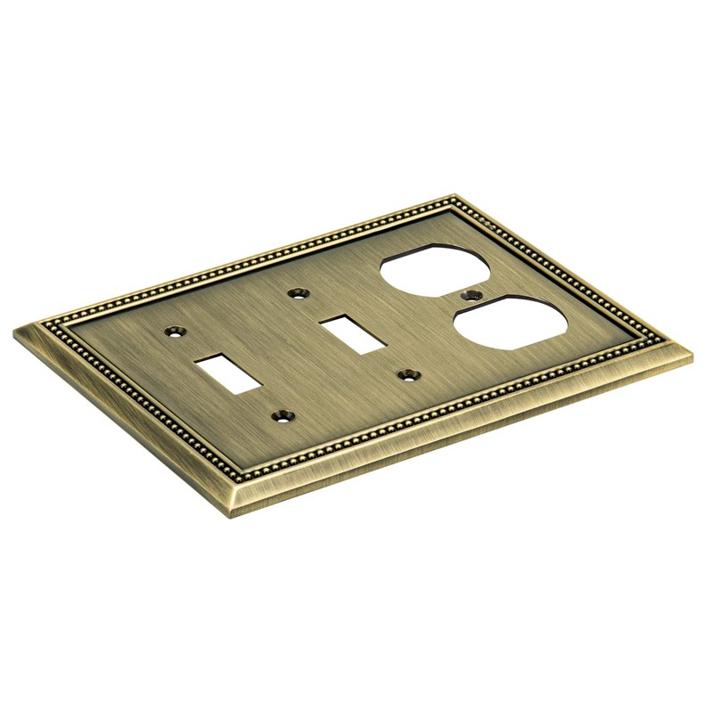 Henne Bery Sunken Pearls Heavy Duty Decorative Wall Plate Switch