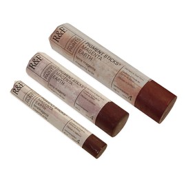 R&F Handmade Paints - Professional Oil Pigment Stick, Magenta Earth, 100 ml