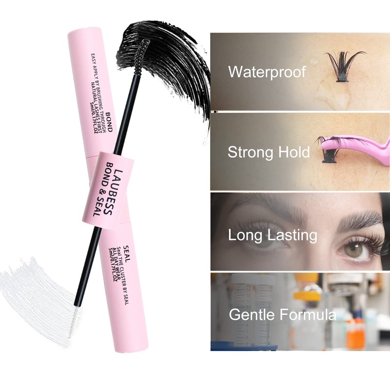 Lash Bond and Seal Mascara for Long Lasting Waterproof Eyelash