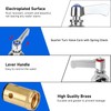 Handle Stem Assembly Hot & Cold Fits for T&S Brass