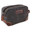 emissary Toiletry Bag for Men, Canvas Travel Toiletry Bag Men's