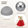 OMISTAR 2 PCS Stainless Steel Exercise Balls, 1.4" Baoding Fitness
