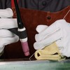 Weldas® innovative TIG finger guide for extreme heat protection, made