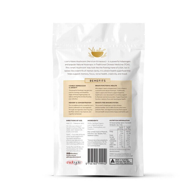 Tonika Lion's Mane - The Creator, 90g