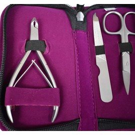 TAIZE - Personal Pedicure Kit - Nail Clipper - Grooming Kit Nail Tools Manicure