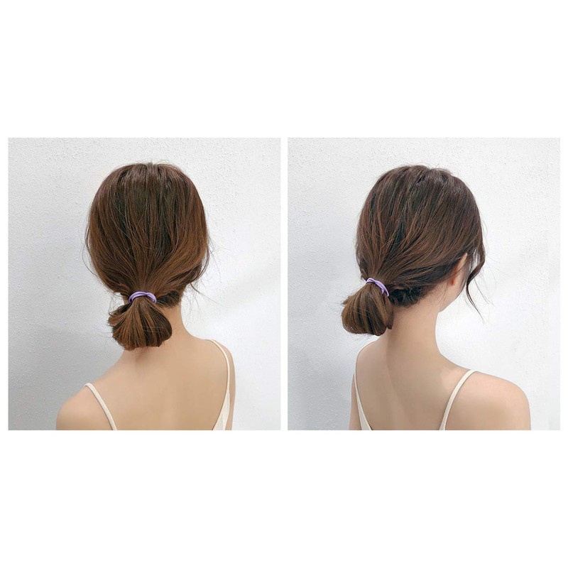 DS. DISTINCTIVE STYLE Hair Ties 50 Pieces 2.5 mm Elastic