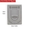 Qanye Pack of 2 Bead Boards, Bead Board, Jewellery Board