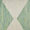 Nourison Positano Indoor-Outdoor Blue Green 8' x 10' Area Rug,