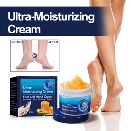 Anti-Riss-Repair-Handcreme De-Cellulite Verbesserung rissiger und rauer Haut Hydratation Feuchtigkeitsspendende Hand- und Fußcreme (A)