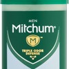 Mitchum Clear Gel Anti-Perspirant & Deodorant, Unscented for Men, 2.25