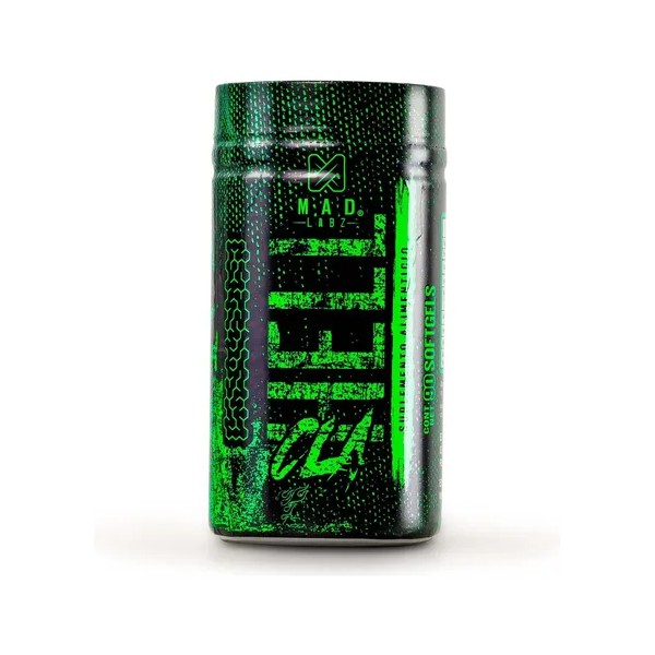 Cla Ácido Linoleico Conjugado Hell Mad Labz 90 Cápsulas Blandas