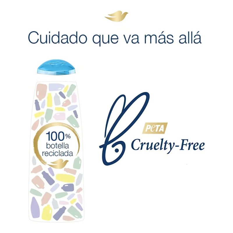 Dove Shampoo Hidratación Anti-nudos 350ml