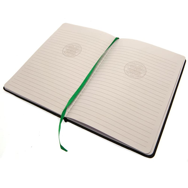 Celtic FC Celtic Banded A5 Premium Leather Look Notebook