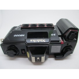 Nishika N8000 35mm 3-D Camera Quadra Lens Quadrascopic Stereo 3D Lenticular System by NISHIKA 3D (Renewed)