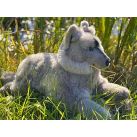 Auswella Keeweenaw Plush Grey Wolf