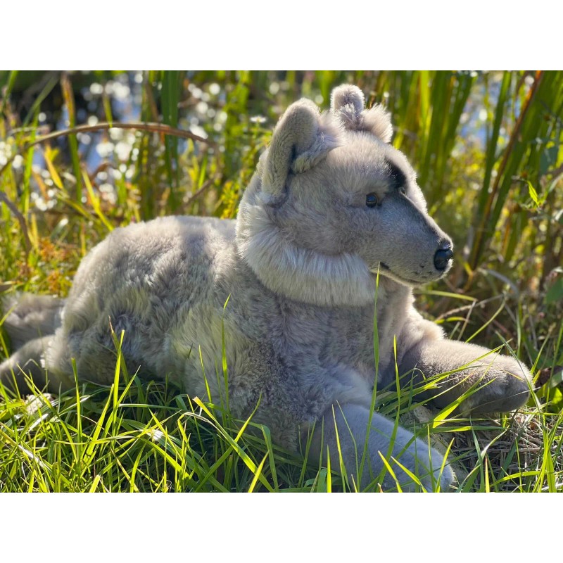 Auswella Keeweenaw Plush Grey Wolf