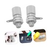 SHINEOFI 2Pcs Banana Binding Post Connectors for Speaker Amplifiers Copper
