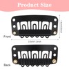 30 Pcs Small Wig Clips for Hair Extensions, U Shape