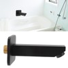 G1/2 Copper Bathtub Faucet Concealed Seamless Bathroom Tub Spout for