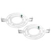 PATIKIL 145mm (5.71") Universal Light Fixture Mounting Bracket Kit, 2set