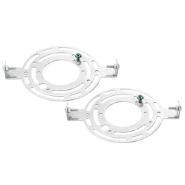 PATIKIL 145mm (5.71") Universal Light Fixture Mounting Bracket Kit, 2set Light Crossbar Round Ceiling Plate for Wall Light, Close to Ceiling Light, Chandelier