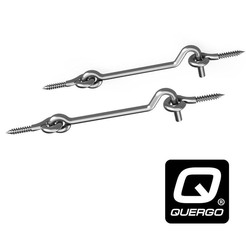 QUERGO - Cabin Hook - Door Hook and Eye Latch