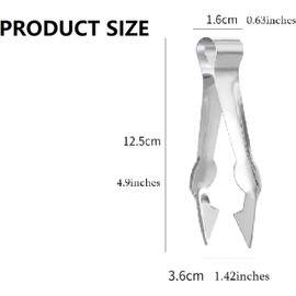 Silver Multi-Functional Fruit and Vegetable Stem Remover Clip, Strawberry Huller, Pineapple Eye Remover, Kitchen Gadget, Stainless Steel Handle