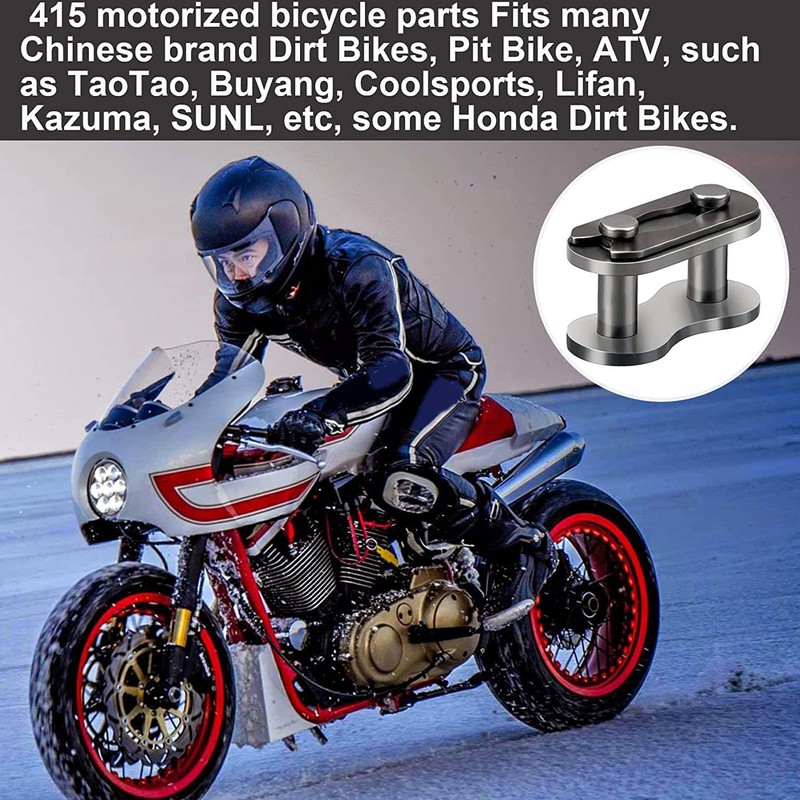 20PCS Chain Master Link Roller 40MN Recyclable Detachable High Hardenability