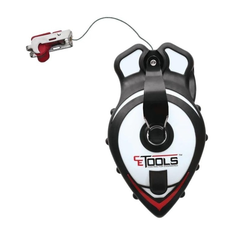 CE TOOLS COMBO 1 Unit SnapBack® Chalk Line with Releasable