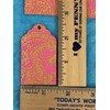 Paisley, Pink, Gold, Designer Hang Tags, Gift Tags, New