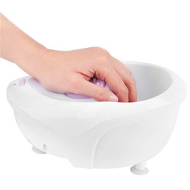 Tazón de Manicura Eléctrico para Uñas SPA con Burbuja de Aire Masaje Vibratorio Quitaesmalte De Uñas Manicura Piel Muerta Suavizar Herramientas de Manicura de uñas Recipiente