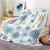 Christmas Throw Blanket, Xmas Christmas Throws Blanket, Winter Christmas Snowflake