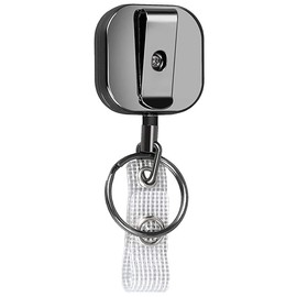 KOYOKOMA Clip-on Key Reel, Holder Reel, Strap, Elastic Key Holder, ID Card Reel, Fall Prevention, Key Ring