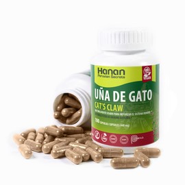 Hanan Uña de Gato Cat's Claw | 100 Capsules | Naturally Aids in Supporting Healthy Immune System