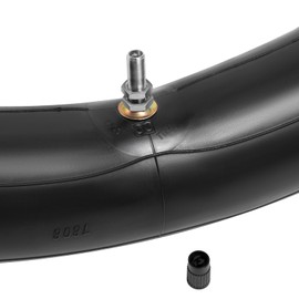 2-PCS 2.25/2.50-17(70/100-17) TR4 Straight Valve Stem Heavy Duty Butyl Rubber Dirt Bike Motorcycle Replacement Inner Tubes Compatible with 2.25/2.50-17 70/100-17 Pit Bike Front/Rear Tire Tubes