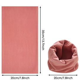 ZYUPHY Children's Scarves, Pack of 2 Loop Scarves, Children's Cotton Tube Scarf, Children's Scarves, Baby Boys Girls, O Ring Neck, Windproof, Warm Scarves, Multifunctional Scarf for Winter, Autumn,