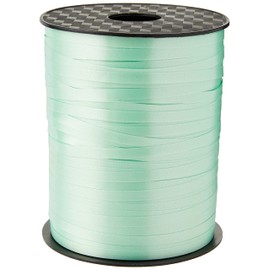 Eleganza Poly Curling Ribbon 5mm x500yds No.13 Mint, Polyester, 9 x 9 x 19 cm